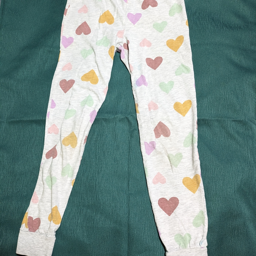 Heart Patterned Pajama Pants - Picture 2 of 7